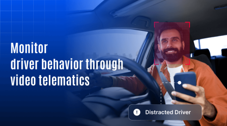 Driver behaviour through video telematics